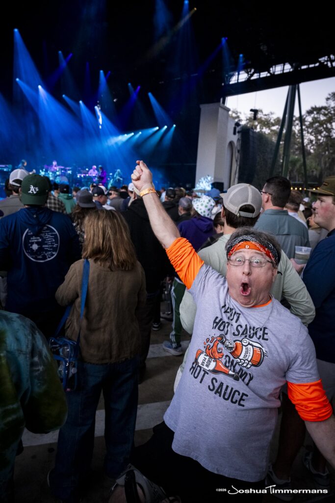 Widespread Panic show 1 of 3 at The St. Augustine Amphitheatre in St. Augustine, FL on Friday, March 20, 2026
