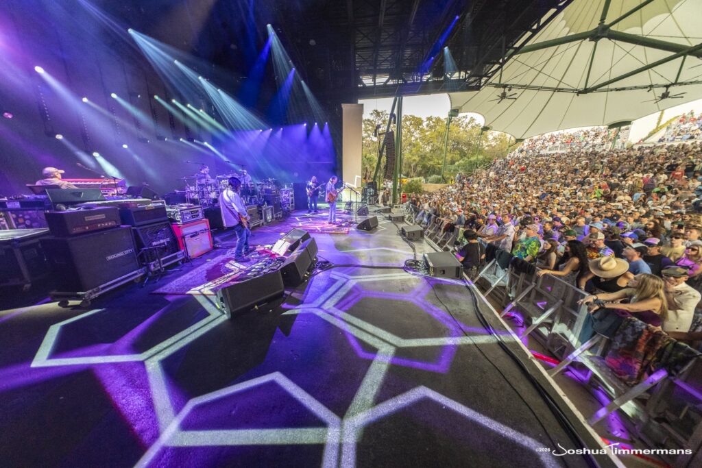 Widespread Panic show 2 of 3 at The St. Augustine Amphitheatre in St. Augustine, FL on Saturday, March 21, 2026