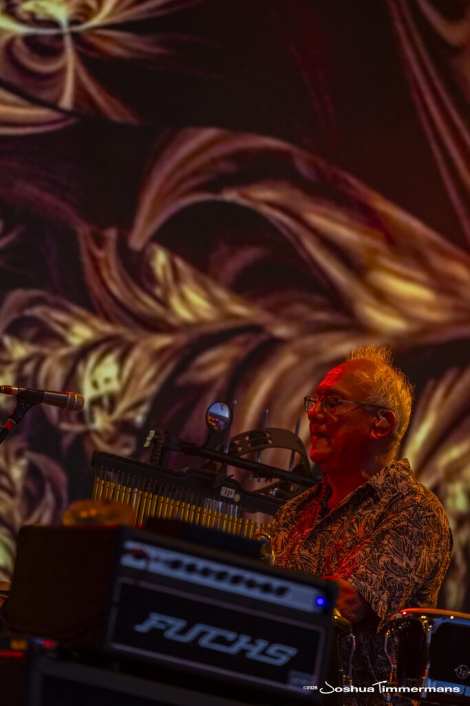 Widespread Panic performing in Birmingham, Alabama at the Coca-Cola Amphitheater on Friday, April 17, 2026