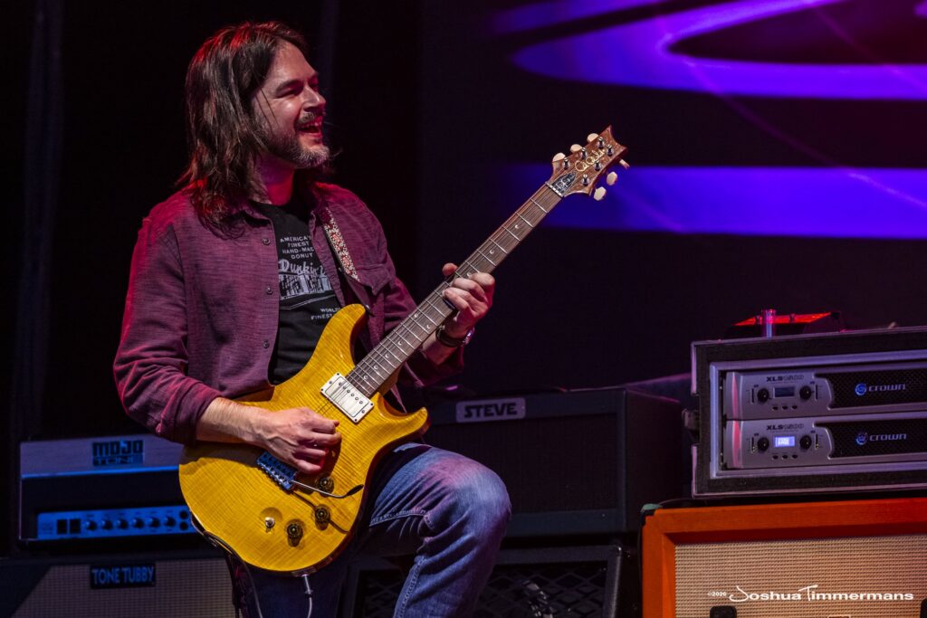 Widespread Panic performing in Birmingham, Alabama at the Coca-Cola Amphitheater on Friday, April 17, 2026