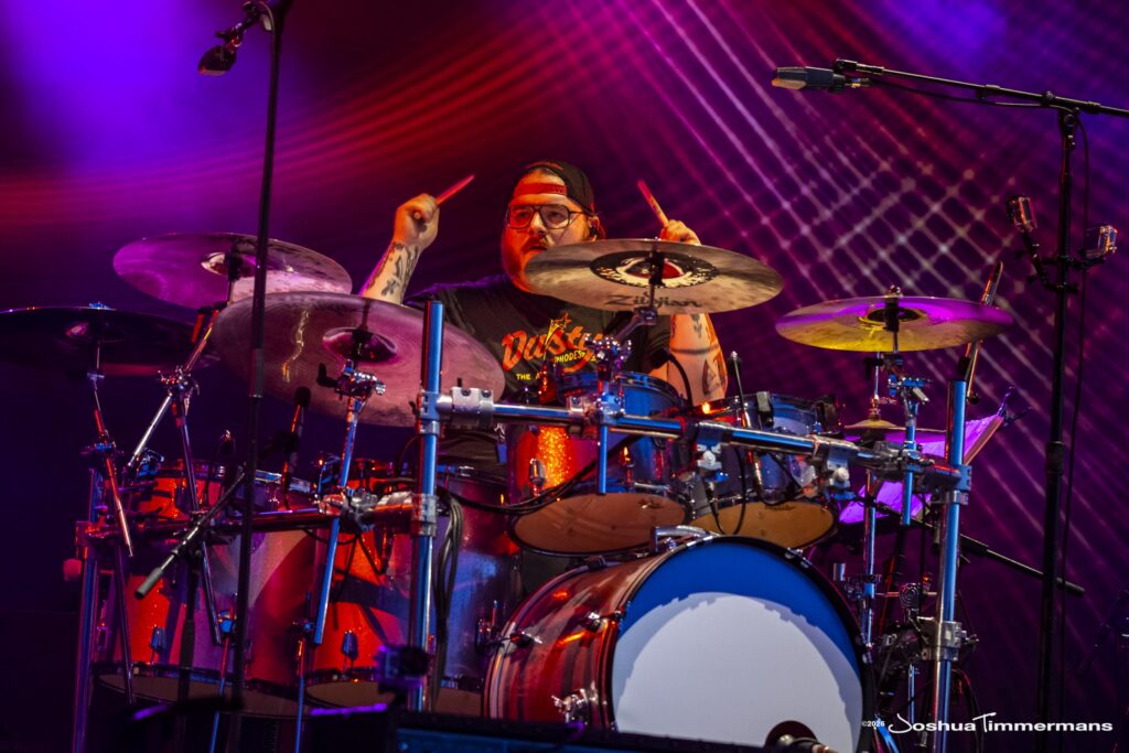 Widespread Panic performing in Birmingham, Alabama at the Coca-Cola Amphitheater on Friday, April 17, 2026