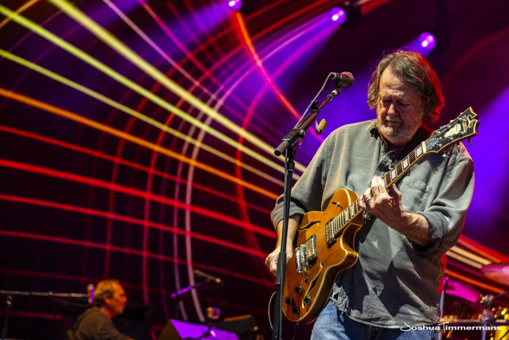 Widespread Panic performing in Birmingham, Alabama at the Coca-Cola Amphitheater on Friday, April 17, 2026