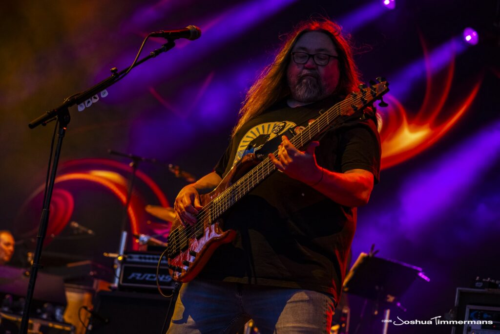 Widespread Panic performing in Birmingham, Alabama at the Coca-Cola Amphitheater on Friday, April 17, 2026