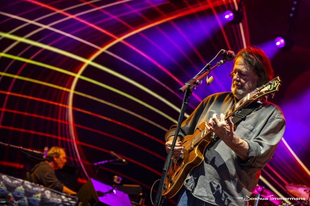Widespread Panic performing in Birmingham, Alabama at the Coca-Cola Amphitheater on Friday, April 17, 2026
