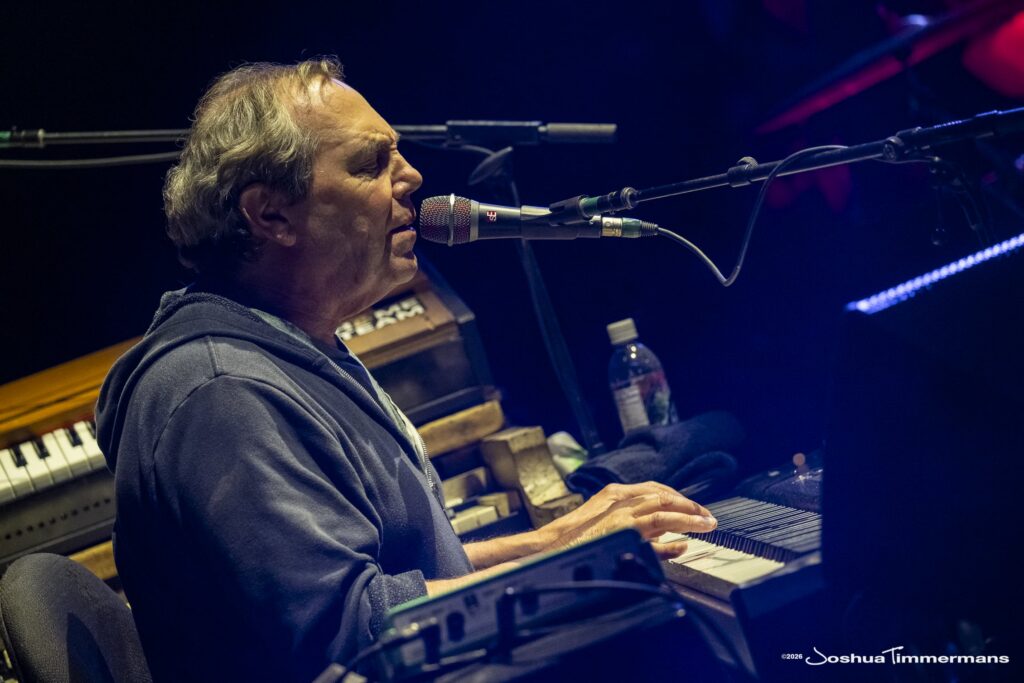 Widespread Panic performing in Birmingham, Alabama at the Coca-Cola Amphitheater on Friday, April 17, 2026
