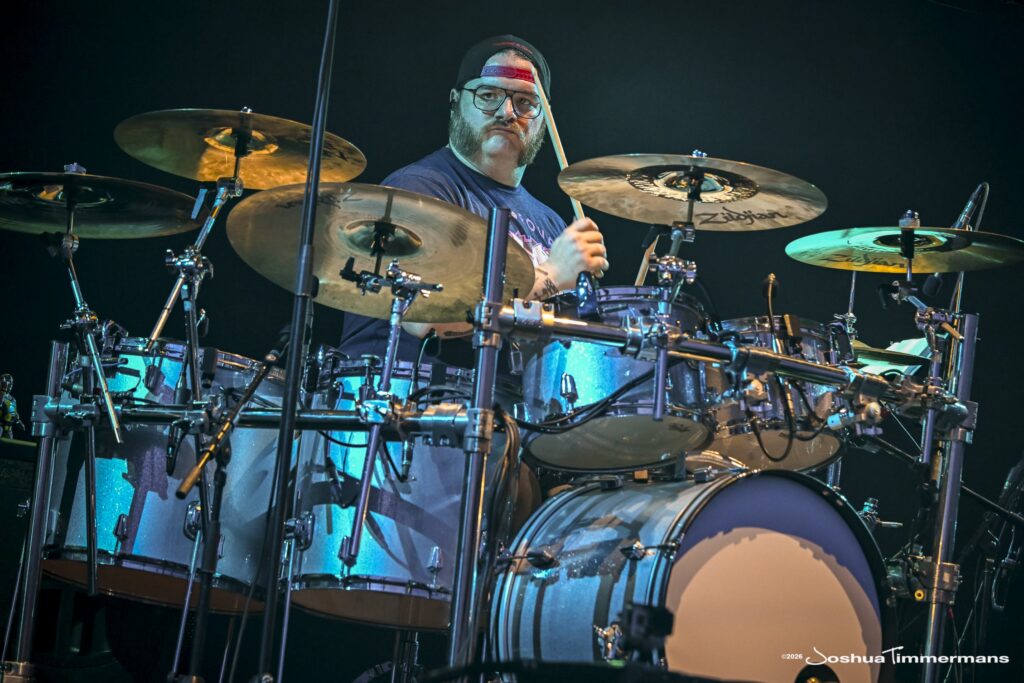 Widespread Panic performing in Birmingham, Alabama at the Coca-Cola Amphitheater on Saturday, April 18, 2026