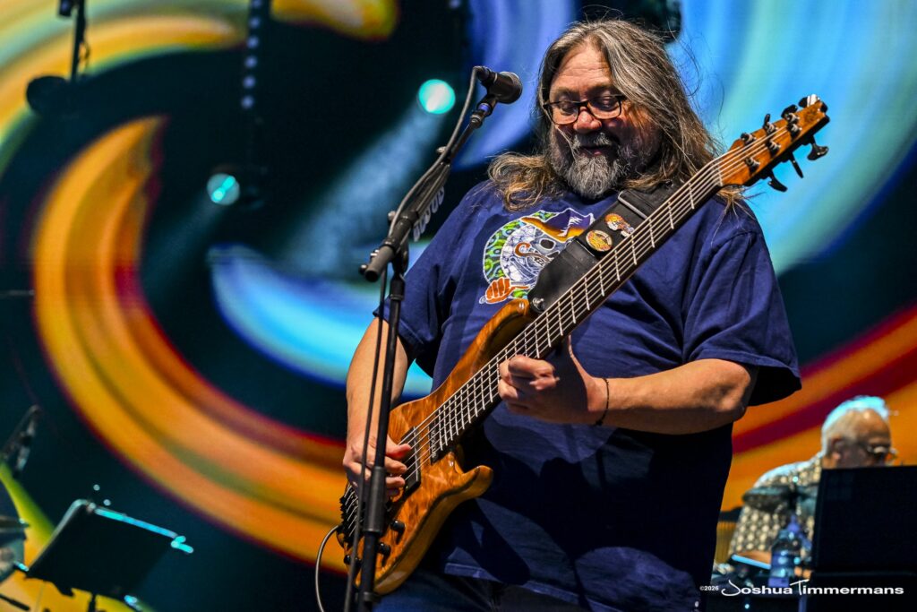 Widespread Panic performing in Birmingham, Alabama at the Coca-Cola Amphitheater on Saturday, April 18, 2026