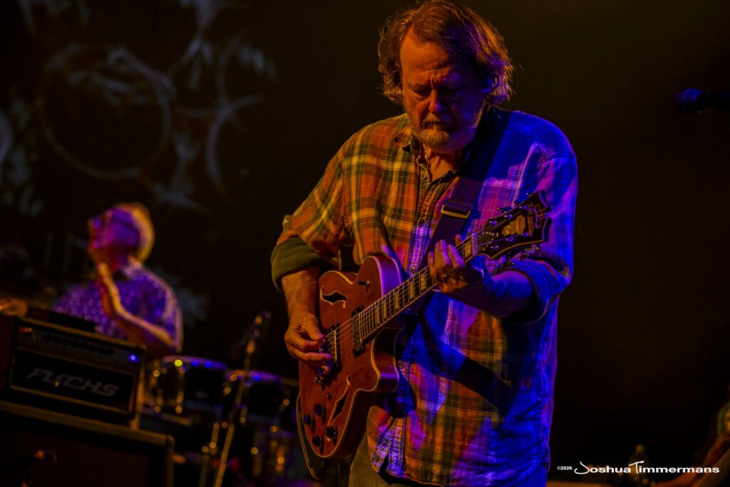 Widespread Panic performing in Birmingham, Alabama at the Coca-Cola Amphitheater on Saturday, April 18, 2026
