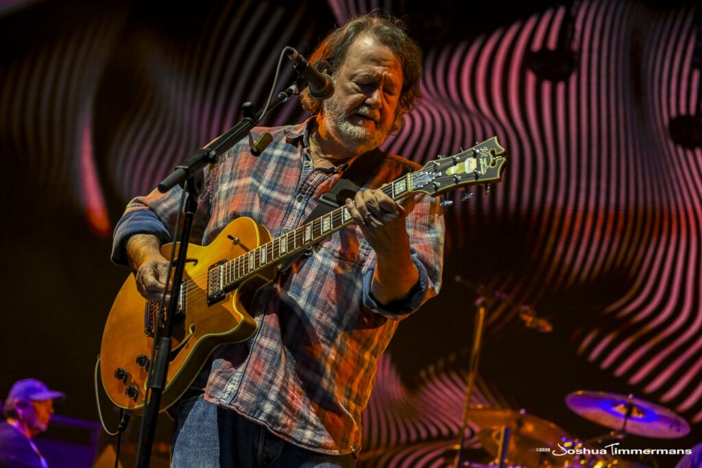 Widespread Panic performing in Birmingham, Alabama at the Coca-Cola Amphitheater on Saturday, April 18, 2026