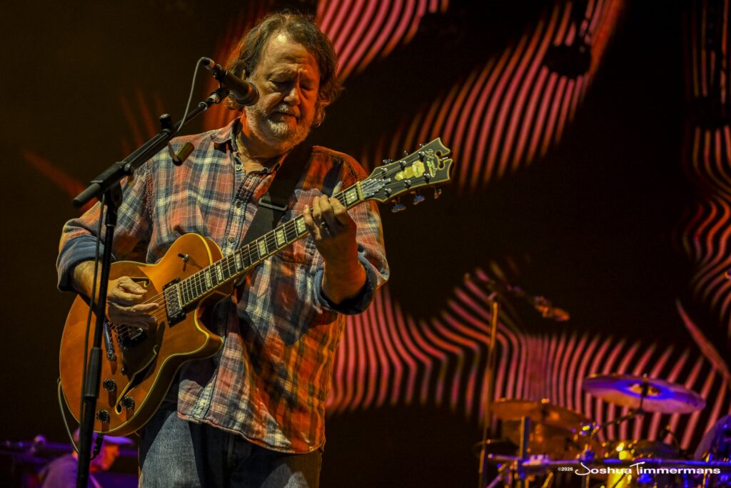 Widespread Panic performing in Birmingham, Alabama at the Coca-Cola Amphitheater on Saturday, April 18, 2026
