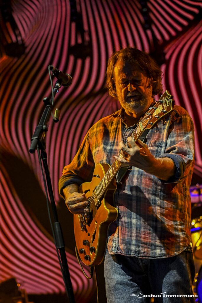 Widespread Panic performing in Birmingham, Alabama at the Coca-Cola Amphitheater on Saturday, April 18, 2026