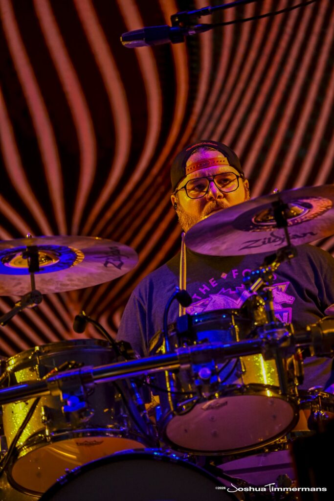 Widespread Panic performing in Birmingham, Alabama at the Coca-Cola Amphitheater on Saturday, April 18, 2026