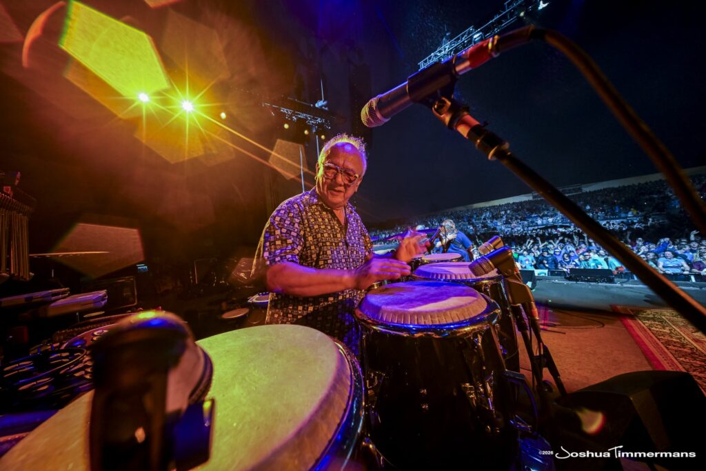 Widespread Panic performing in Birmingham, Alabama at the Coca-Cola Amphitheater on Saturday, April 18, 2026