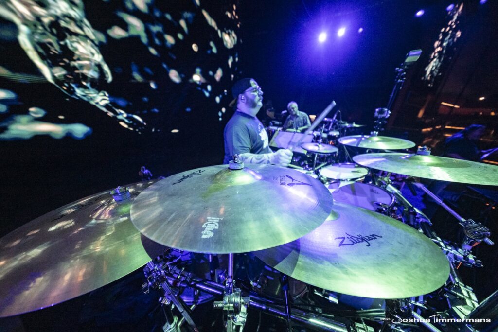 Widespread Panic performing in Birmingham, Alabama at the Coca-Cola Amphitheater on Saturday, April 18, 2026