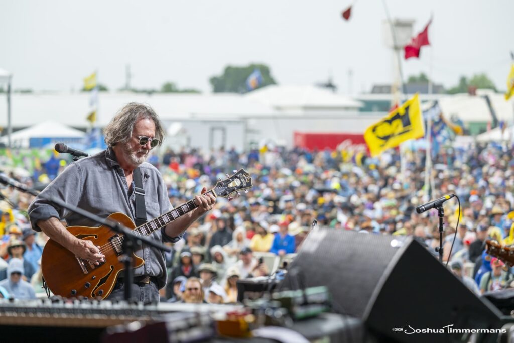 Widespread Panic performing at the 2026 New Orleans Jazz &amp; Heritage Festival on Thursday, April 30, 2026 in New Orleans, LA