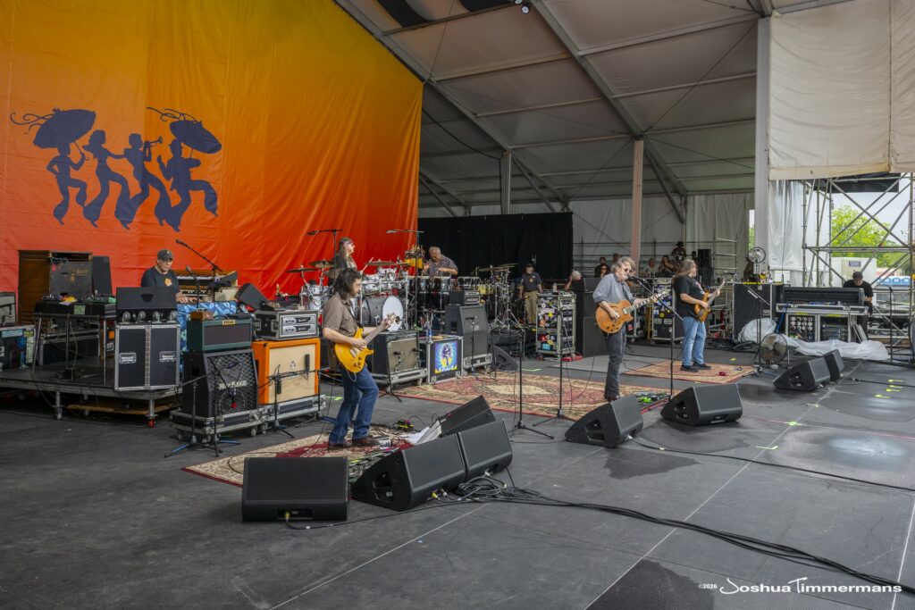 Widespread Panic performing at the 2026 New Orleans Jazz &amp; Heritage Festival on Thursday, April 30, 2026 in New Orleans, LA