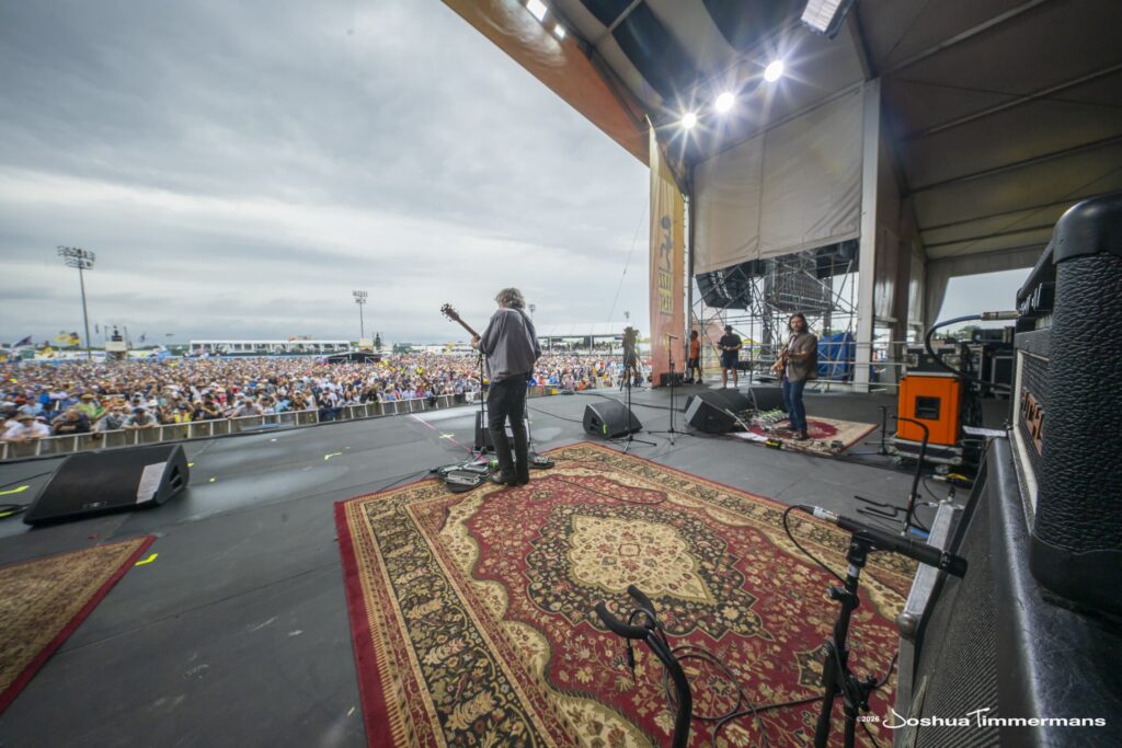 Widespread Panic performing at the 2026 New Orleans Jazz &amp; Heritage Festival on Thursday, April 30, 2026 in New Orleans, LA