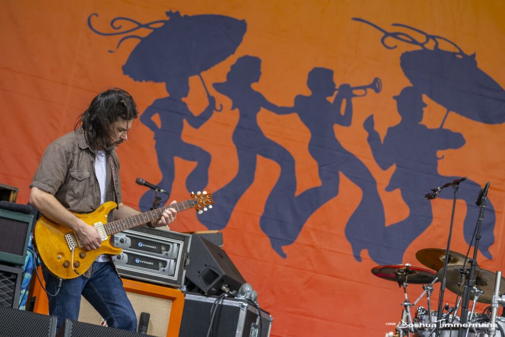 Widespread Panic performing at the 2026 New Orleans Jazz &amp; Heritage Festival on Thursday, April 30, 2026 in New Orleans, LA