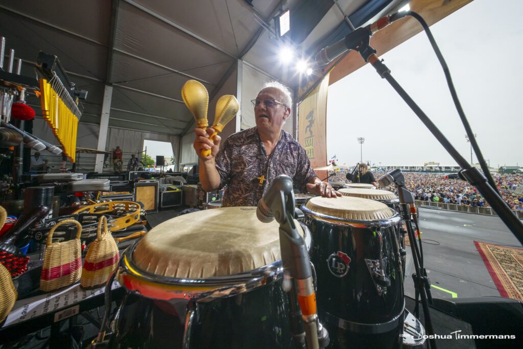 Widespread Panic performing at the 2026 New Orleans Jazz &amp; Heritage Festival on Thursday, April 30, 2026 in New Orleans, LA