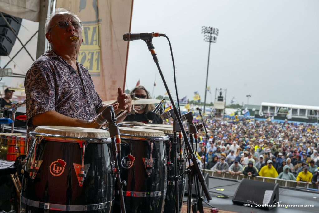 Widespread Panic performing at the 2026 New Orleans Jazz &amp; Heritage Festival on Thursday, April 30, 2026 in New Orleans, LA