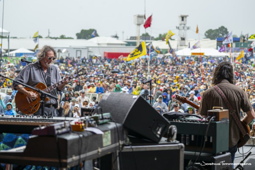 Widespread Panic performing at the 2026 New Orleans Jazz &amp; Heritage Festival on Thursday, April 30, 2026 in New Orleans, LA