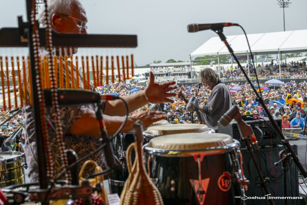 Widespread Panic performing at the 2026 New Orleans Jazz &amp; Heritage Festival on Thursday, April 30, 2026 in New Orleans, LA