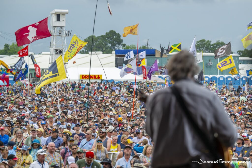 Widespread Panic performing at the 2026 New Orleans Jazz &amp; Heritage Festival on Thursday, April 30, 2026 in New Orleans, LA