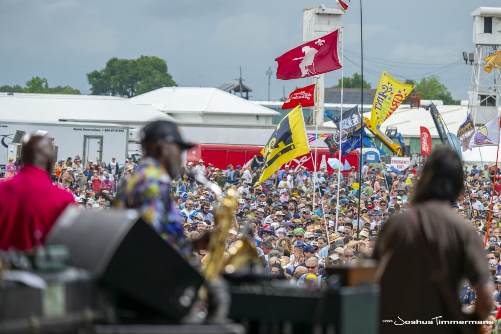 Widespread Panic performing at the 2026 New Orleans Jazz &amp; Heritage Festival on Thursday, April 30, 2026 in New Orleans, LA