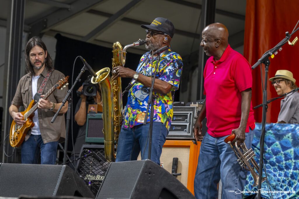 Widespread Panic performing at the 2026 New Orleans Jazz &amp; Heritage Festival on Thursday, April 30, 2026 in New Orleans, LA