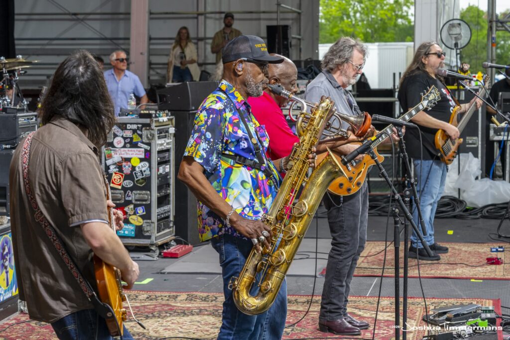Widespread Panic performing at the 2026 New Orleans Jazz &amp; Heritage Festival on Thursday, April 30, 2026 in New Orleans, LA