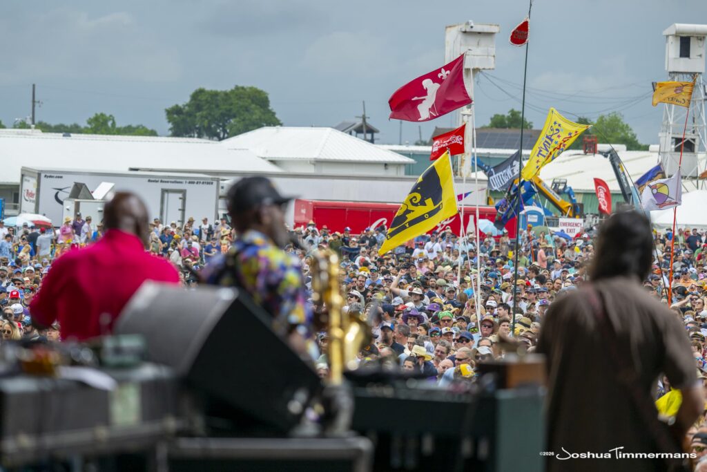 Widespread Panic performing at the 2026 New Orleans Jazz &amp; Heritage Festival on Thursday, April 30, 2026 in New Orleans, LA