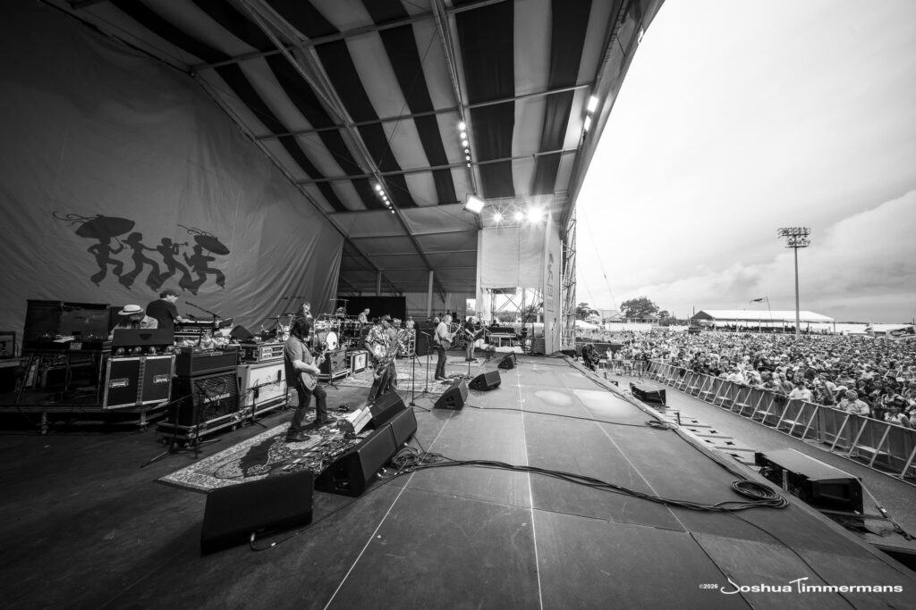 Widespread Panic performing at the 2026 New Orleans Jazz &amp; Heritage Festival on Thursday, April 30, 2026 in New Orleans, LA