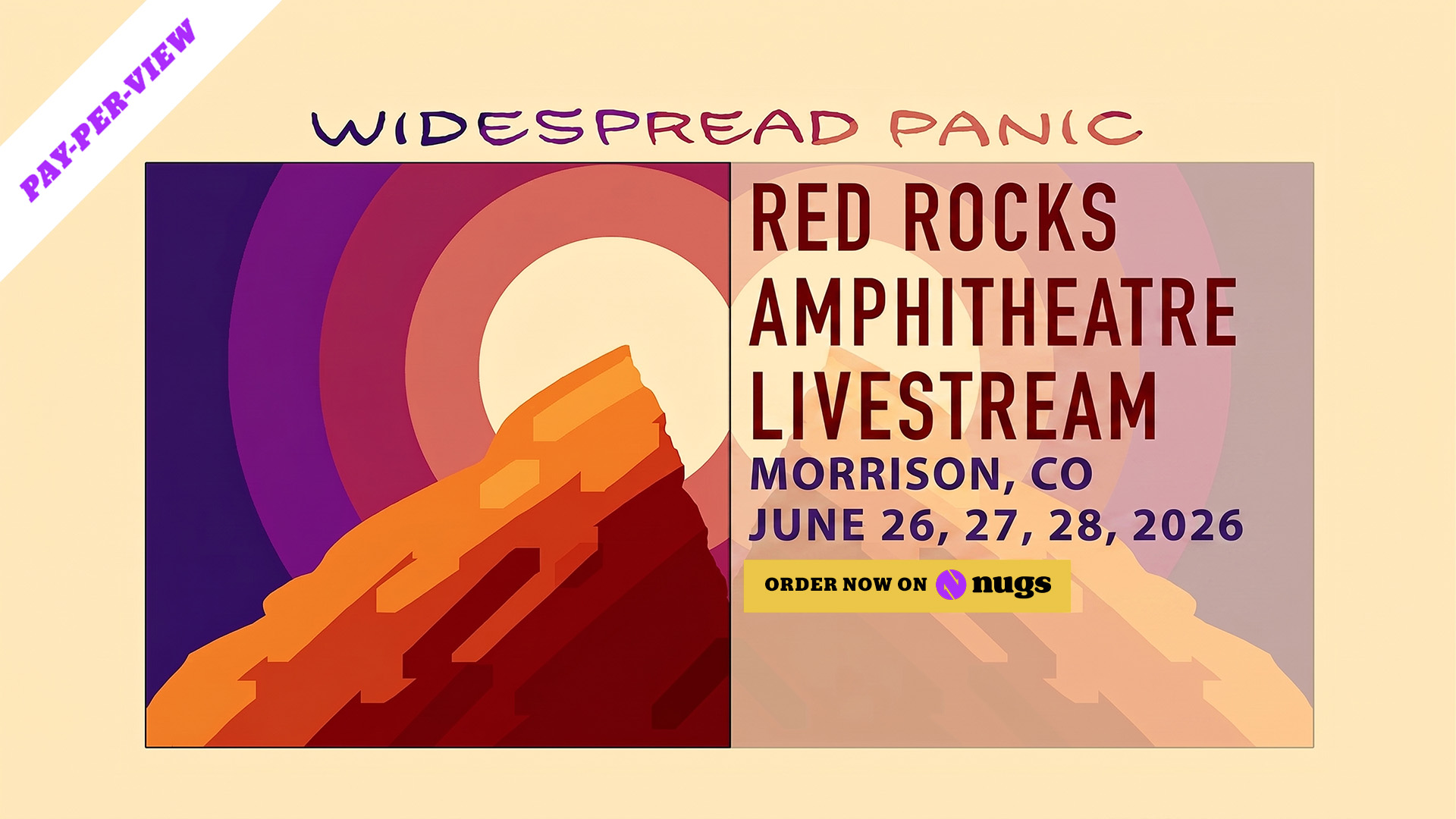 Red Rocks Livestreams - Widespread Panic