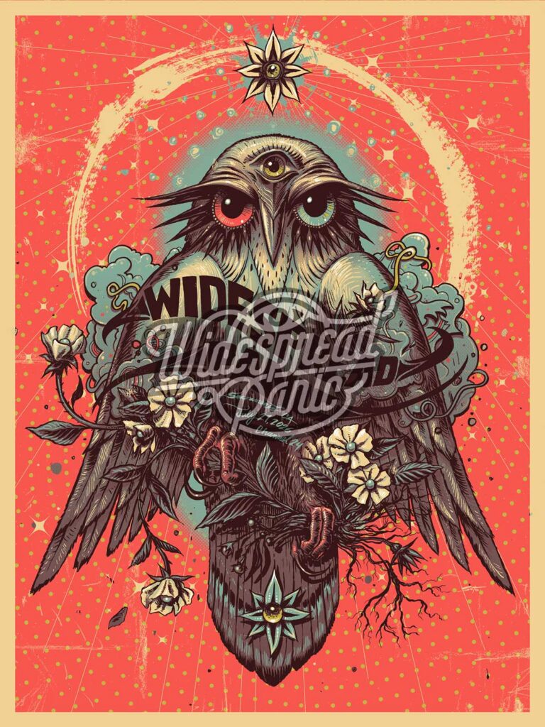 Widespread Panic Sacramento 2026 Event Poster watermark