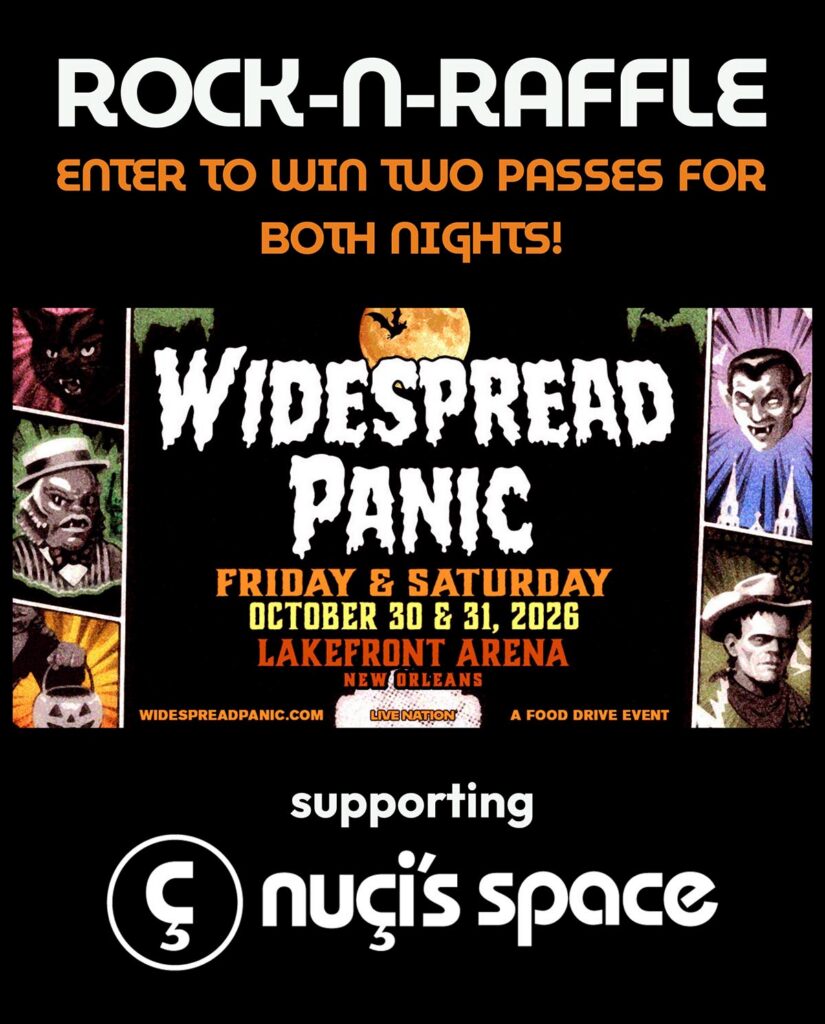 Nuçi's Space New Orleans Halloween Rock 'n Raffle